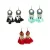 Stylish Tassel Earrings Combo