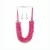 Pearl Studded Pink Necklace Set For Women/Girls
