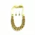 Pearl Studded Cream Necklace Set For Women/Girls