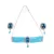 Blue Horizon Duo: Choker and Earrings